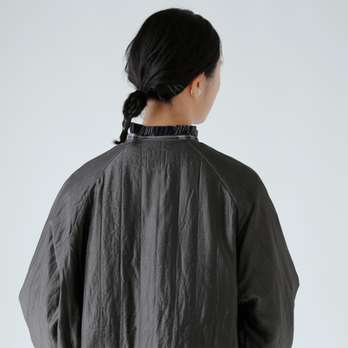 maison de soil メゾン ド ソイル キルテッド コットンシルク ラグラン