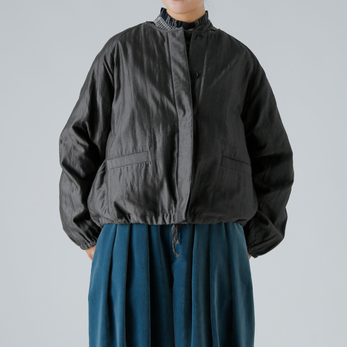 maison de soil メゾン ド ソイル キルテッド コットンシルク ラグラン