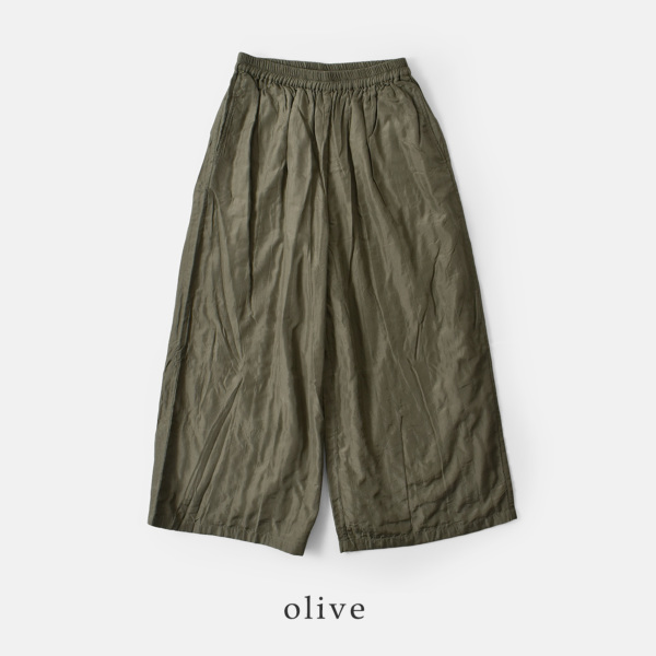 maison de soil メゾン ド ソイル ステッチ バンガロール シルク