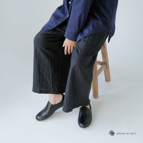maison de soil メゾン ド ソイル ステッチ バンガロール シルク
