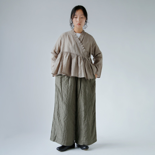 maison de soil メゾン ド ソイル ステッチ バンガロール シルク