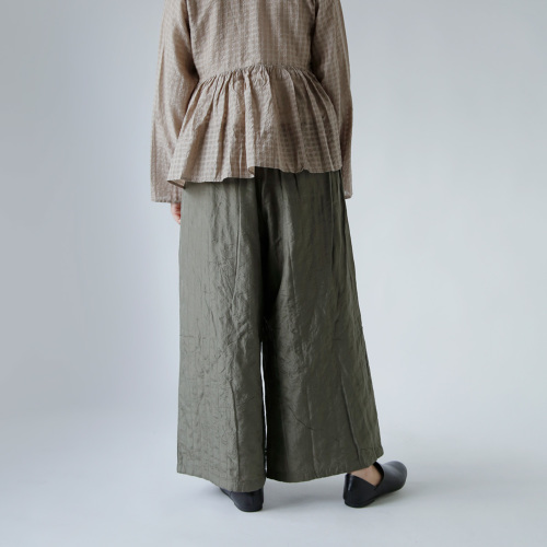maison de soil メゾン ド ソイル ステッチ バンガロール シルク