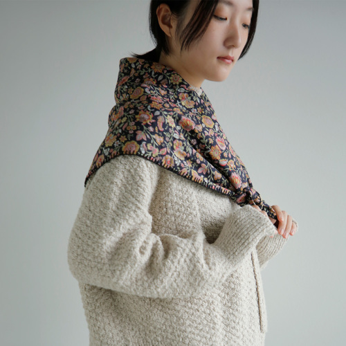 maison de soil メゾン ド ソイル バンガローシルク フラワー ステッチ