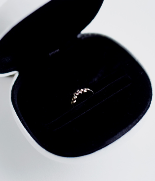 noguchi BIJOUX(ノグチ)K14ダイヤモンドピンキーリング nn1202