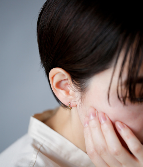 noguchi BIJOUX(ノグチ)K18YGダイヤモンドピアス nn3046 | iroma