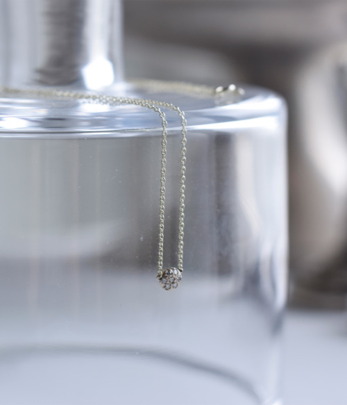 アクセサリー noguchi K14 WHITE GOLD noguchi BIJOUX(ノグチ)K14ダイヤネックレス nn4013 | iroma