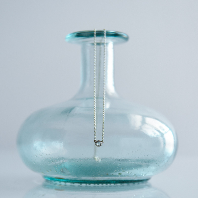 noguchi BIJOUX ノグチ ホワイト ローズカット ダイヤモンド