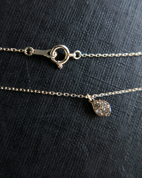 noguchi BIJOUX ノグチホワイトダイヤネックレス nn453 | iroma..aranciato