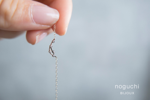 noguchi BIJOUX ノグチホワイトダイアネックレス nn474□ | iroma