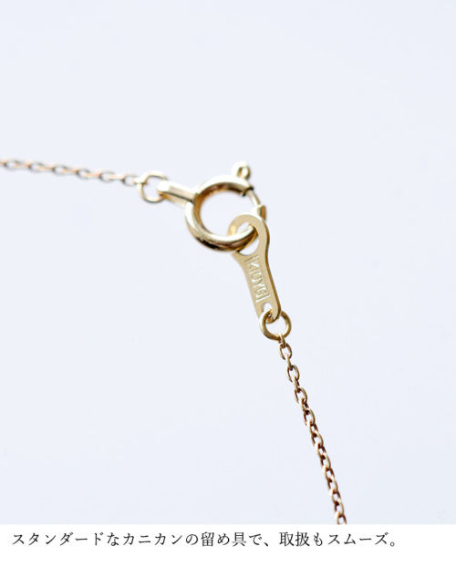 noguchi BIJOUX ノグチK14YG ネックレス nn483 | iroma..aranciato