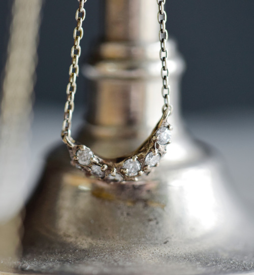 noguchi bijoux / NN4014-WG ネックレス noguchi BIJOUX(ノグチ)K14WGホワイトダイヤモンドネックレス