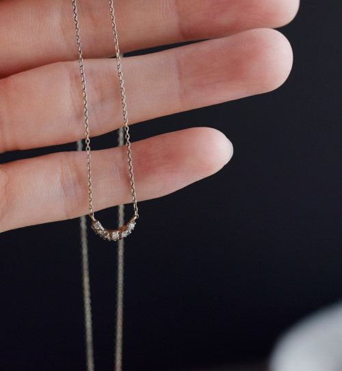 K14WG ネックレス1.64g noguchi BIJOUX ノグチ K14WGネックレス nn489 | iroma..aranciato
