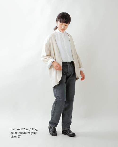 CIOTA(シオタ)スビンコットン13.5ozストレートデニムパンツ nptl