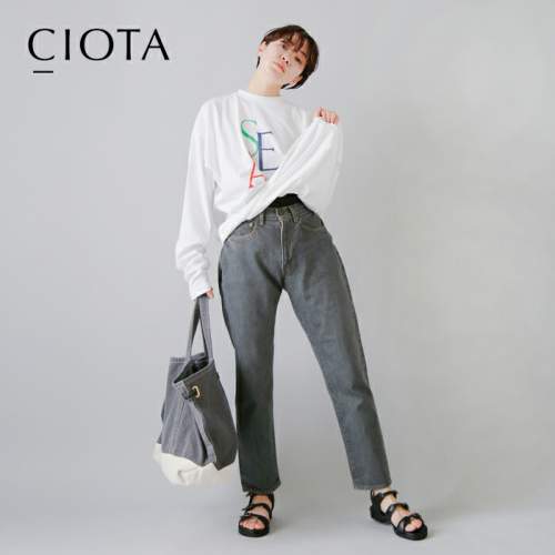 CIOTA(シオタ)スビンコットン13.5ozテーパードデニムパンツ nptl-2tp