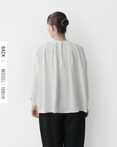 Runaフランシュリッペ　ブラウス×2、nenet nooy ヌーイ ソフトベネシャン リップル ブラウス fsh02-mn | iroma