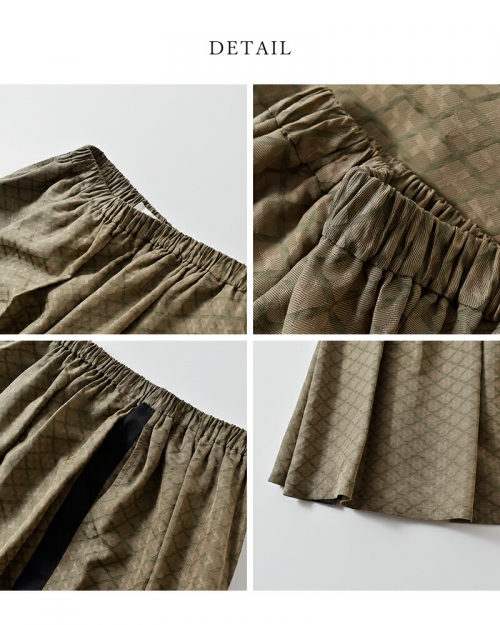 nooy ヌーイ ウォッシャブル ダイヤモンドチェック グログラン