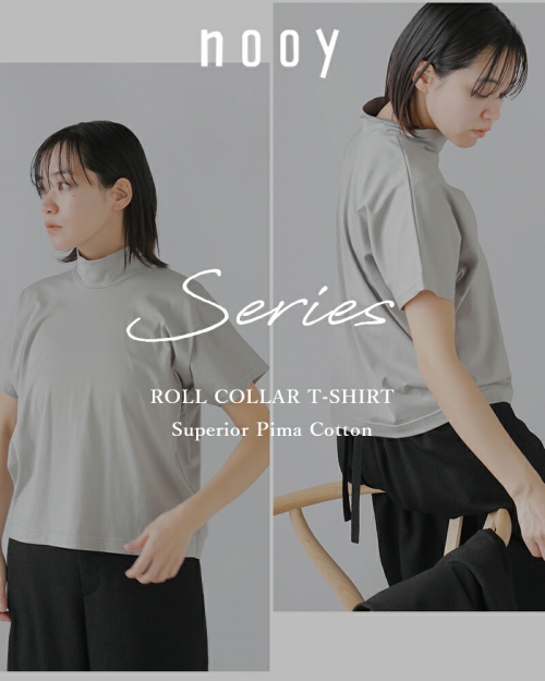 シャツカラーtee - online store | nooy / ヌーイ