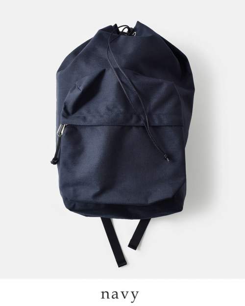 Aeta アエタ ドローストリング ナイロン バックパック BACKPACK DC M NY03-DC 巾着型 リュック デイパック ネイビー 紺 M カジュアル カバン ブランド シンプル 普段使い 【メンズ】