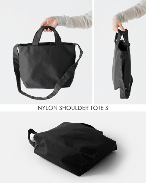 Aeta アエタ ナイロンショルダー トート バッグ Sサイズ “SHOULDER TOTE S” ny28-mn | iroma..aranciato