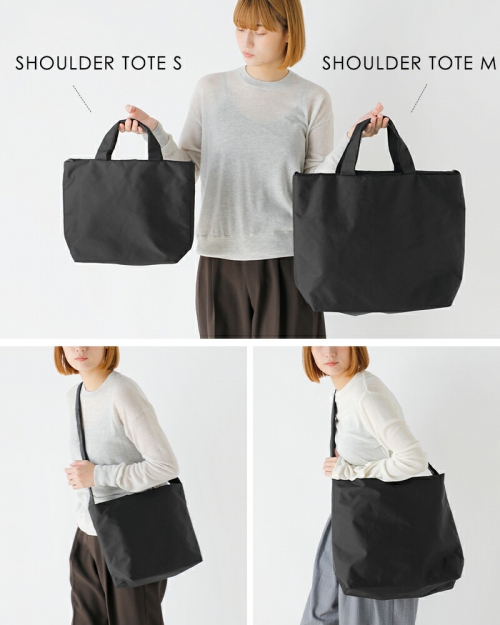 Aeta アエタ ナイロンショルダー トート バッグ Sサイズ “SHOULDER TOTE S” ny28-mn | iroma..aranciato