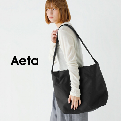 Aeta アエタ ナイロンショルダー トート バッグ Mサイズ “SHOULDER TOTE M” ny29-mn | iroma..aranciato