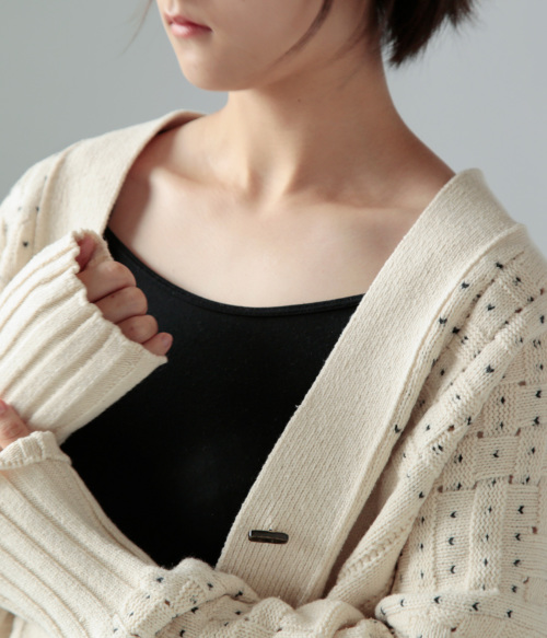 ONICA オニカ コットン ウール カーディガン “Cotton Wool Cardigan