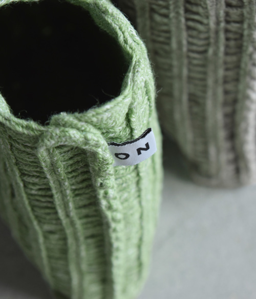 ONICA オニカ ウール リネン ニット コード バッグ “Knitted Code Bag 
