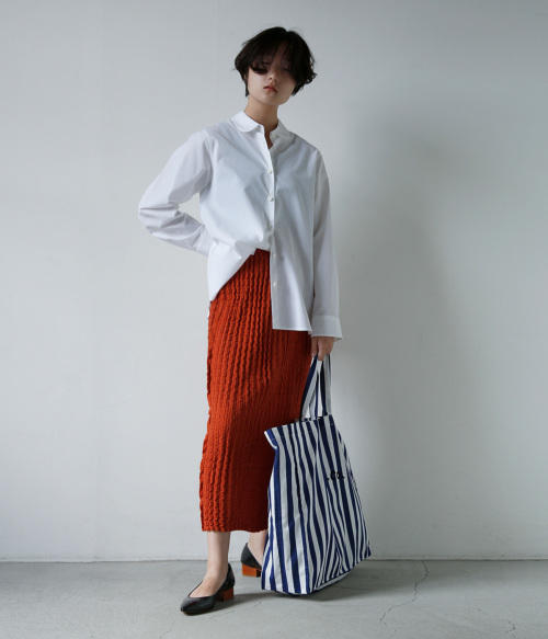 ＜ONICA × Steven Alan＞MINAMO SKIRT/スカート ONICA｜ウォッシャブル コットン リネン ミナモ スカート