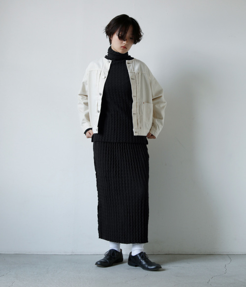 ONICA オニカ ウォッシャブル コットン リネン ミナモ スカート