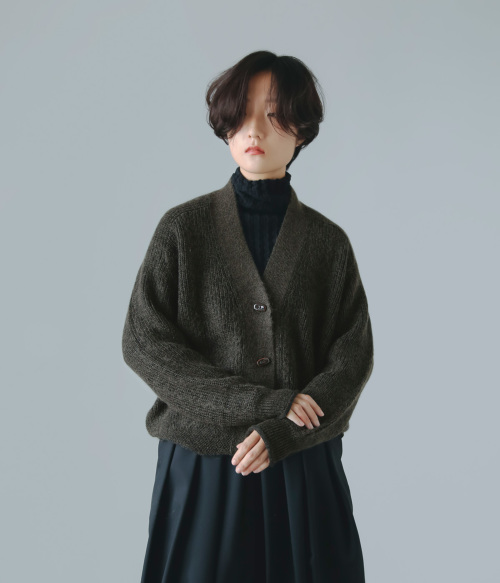 ONICA オニカ コットン モヘア ニット カーディガン “Cotton Mohair
