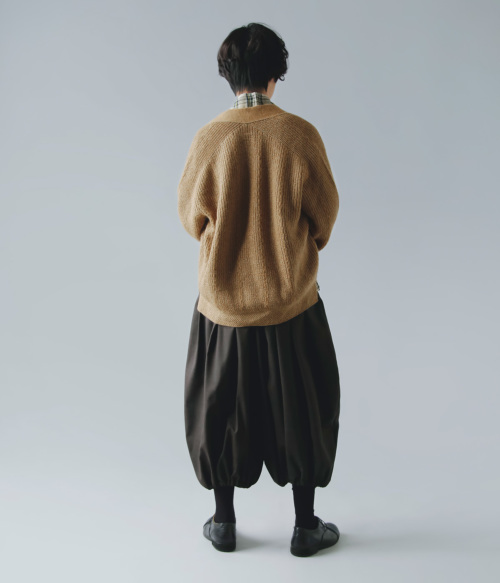 maru rihka リーカ モヘアニット tan タン mohair knit
