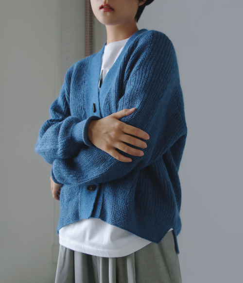 ONICA ニットカーディガン ONICA オニカ コットン モヘア ニット カーディガン “Cotton