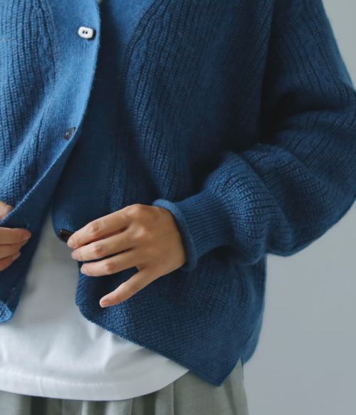 ONICA ニットカーディガン ONICA オニカ コットン モヘア ニット カーディガン “Cotton