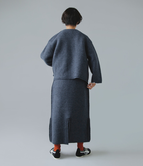 ONICA オニカ スーパーファインウール ジャガード カーディガン