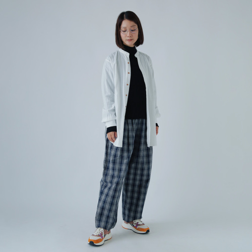 ONICA オニカ コットンブークレ バスケットトップ ニット プル