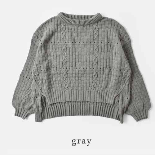 ONICA オニカ リサイクルコットン ジャンパー “Recycled-Cotton Jumper