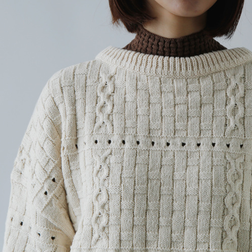 ONICA オニカ リサイクルコットン ジャンパー “Recycled-Cotton Jumper