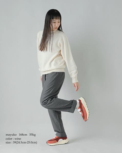 pg ピージー ナイロン メッシュ カウ スエード フリーロック