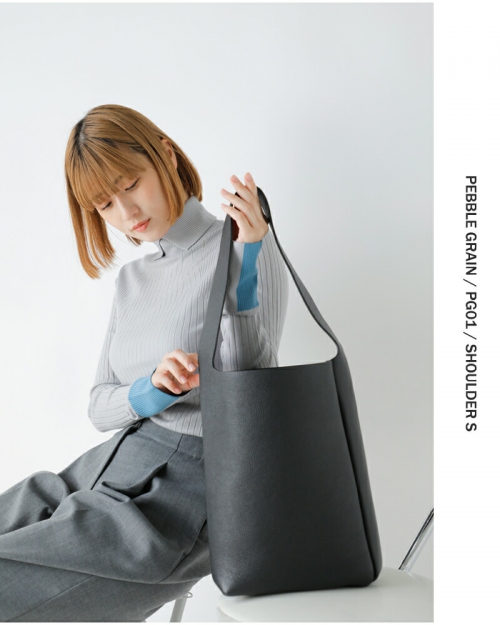 Aeta アエタ ペブルグレイン レザー ショルダー バッグ Sサイズ “SHOULDER S” pg01-fn | iroma..aranciato