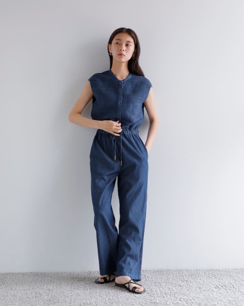 Pheeta フィータ オーガニックコットンポプリン オールインワン