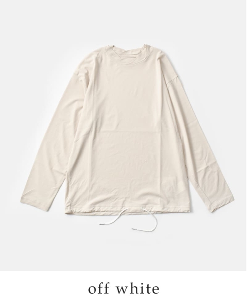 Pheeta フィータ 天竺 ロングTシャツ “Emmy” ph014c-cu11-kk | iroma