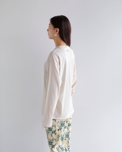 Pheeta フィータ 天竺 ロングTシャツ “Emmy” ph014c-cu11-kk | iroma