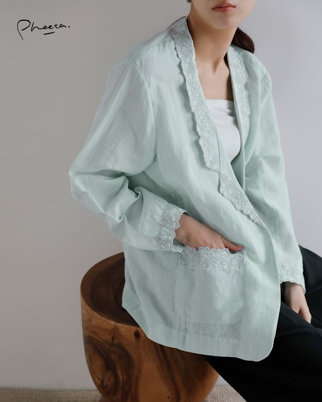 Pheeta フィータ コットン リネン ジャケット “Stella” ph015c-31 新作