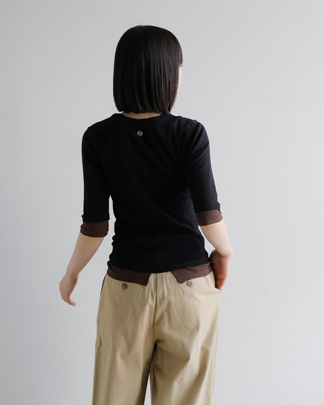 Pheeta フィータ コットン W Tシャツ “Hedy” ph015c-cu11 新作 | iroma
