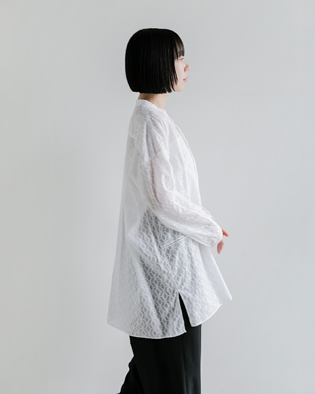 Pheeta フィータ コットン ミックス チャンデリ シャツ Christine