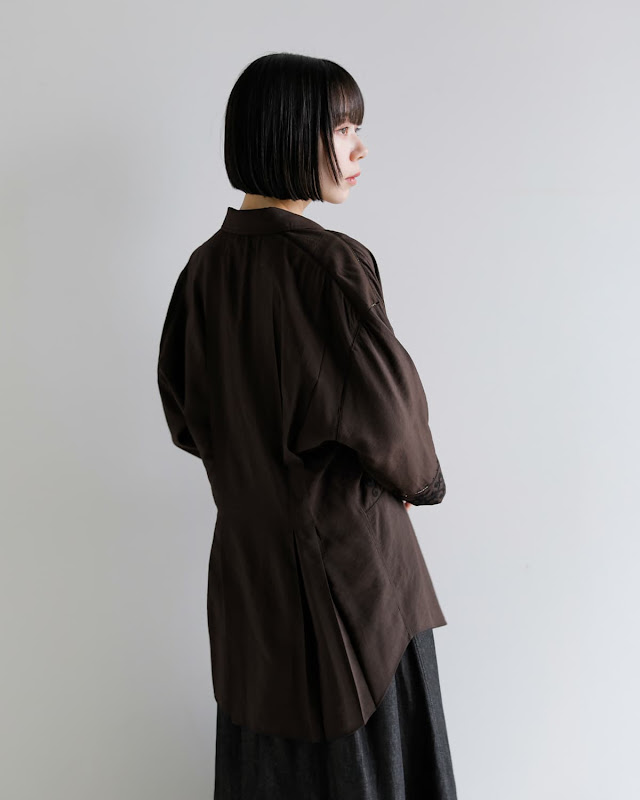 Pheeta フィータ 刺繍 5分袖シャツ Jain ph016c-28 | iroma..aranciato