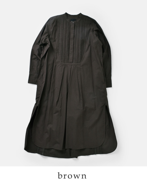 Pheeta(フィータ)コットンクルーネックドレス“Trinity” ph20cl-37