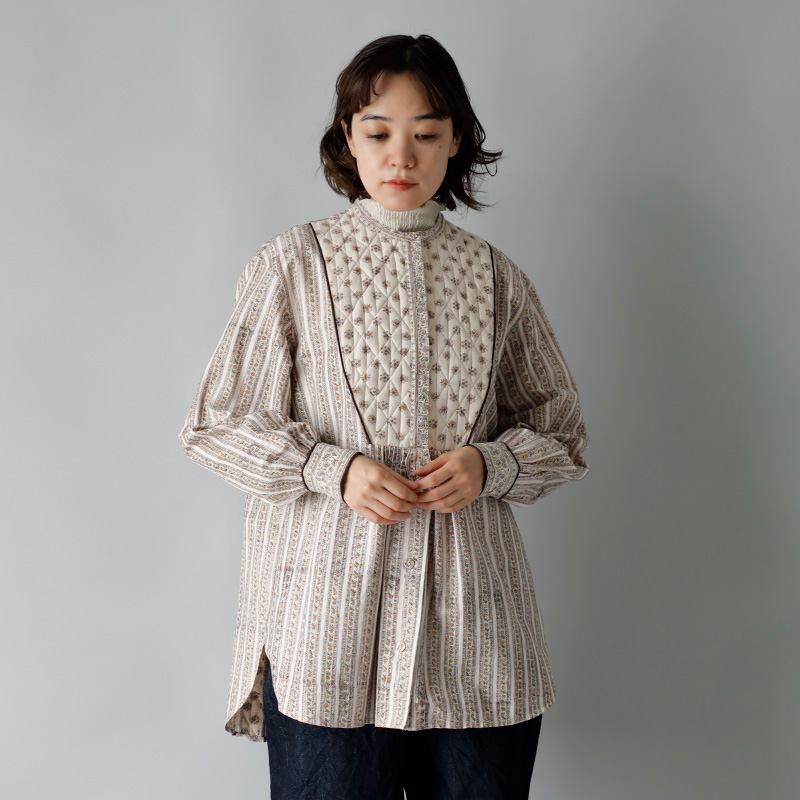 【rose1002】美品Pheeta コットンドットストライプシャツ ph21aw-15-pheeta-m-01-pl.jpg