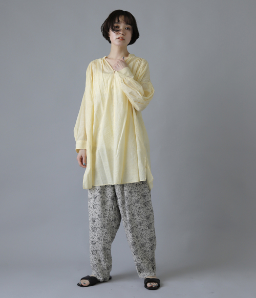 Pheeta(フィータ)長袖チュニック“Harey” ph21ss-06 | iroma