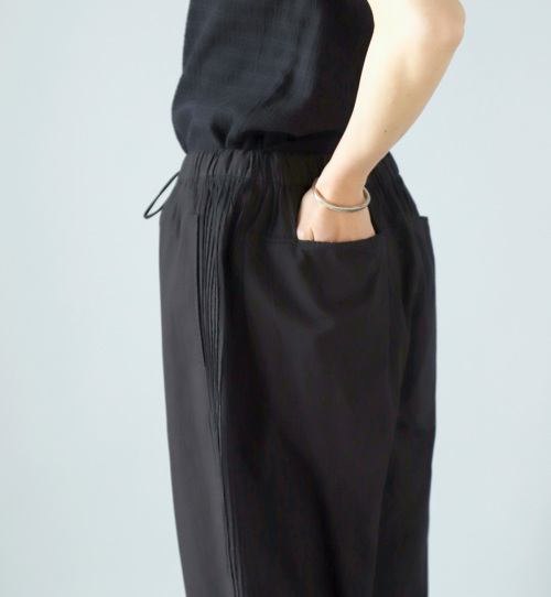 Pheeta(フィータ)コットンサイドタックパンツ“Trinity” ph22ss